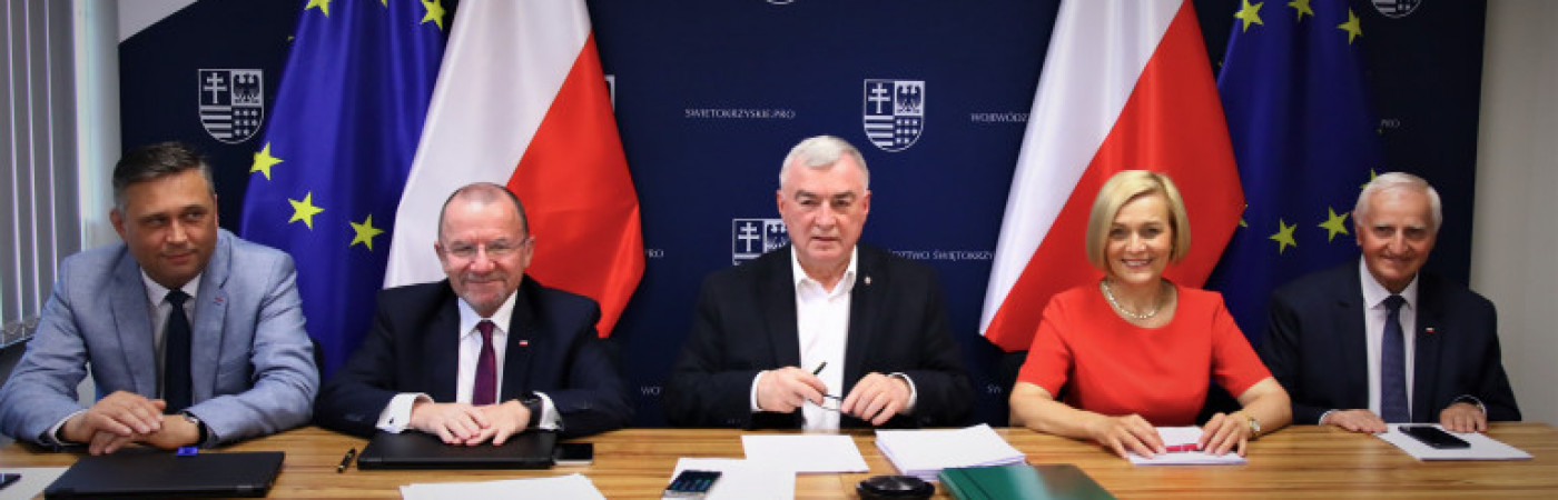 Posiedzenie Zarządu Województwa Świętokrzyskeigo 