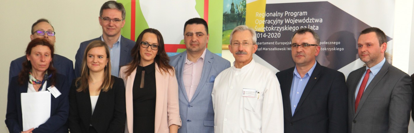 Konferencja dot. podpisania umów na realizację projektów profilaktyki nowotworowej