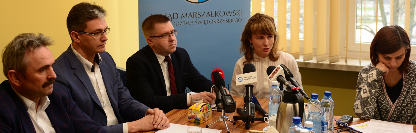 Konferencja dot. promocji gospodarczej świętokrzyskich firm na zagranicznych targach