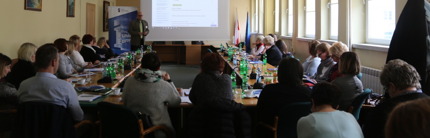 Szkolenie organizowane przez Lokalny Punkt Informacyjny Funduszy Europejskich w Sandomierzu