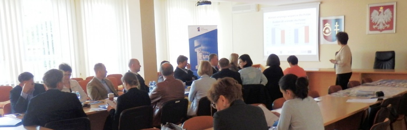 Spotkanie informacyjne dotyczące Regionalnego Programu Operacyjnego województwa Świętokrzyskiego