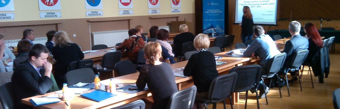 Spotkanie informacyjne zorganizowane przez Główny Punkt Informacyjny Funduszy Europejskich w Kielcach