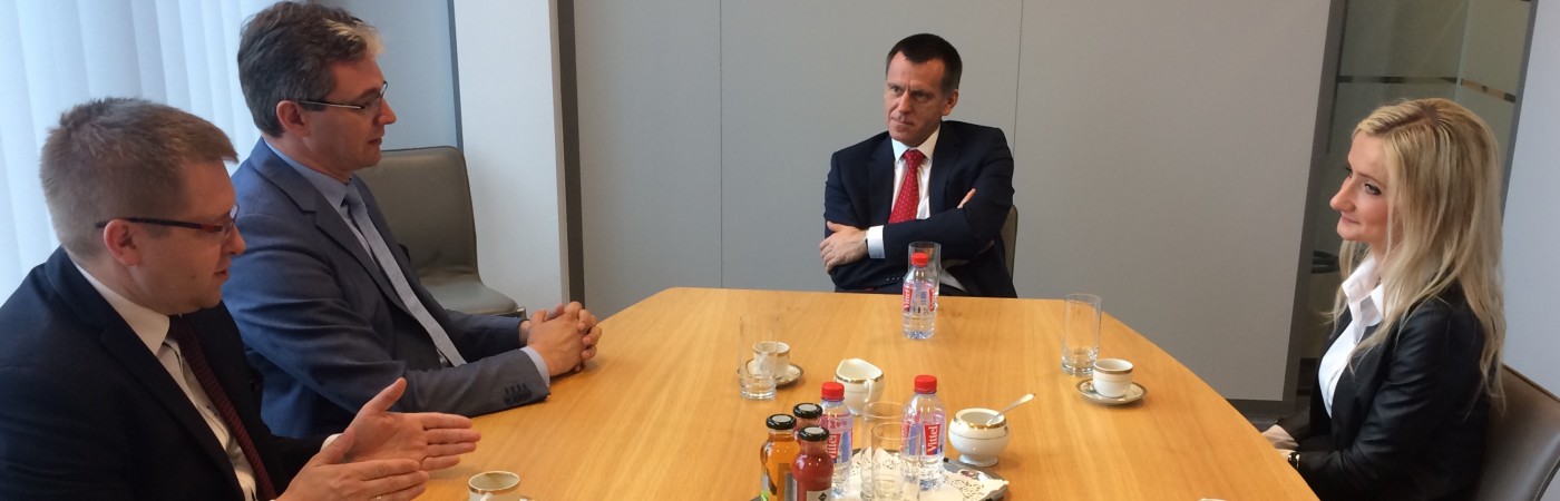 Spotkanie z Ambasadorem Rzeczpospolitej Polskiej w Królestwie Belgii – Arturem Orzechowskim