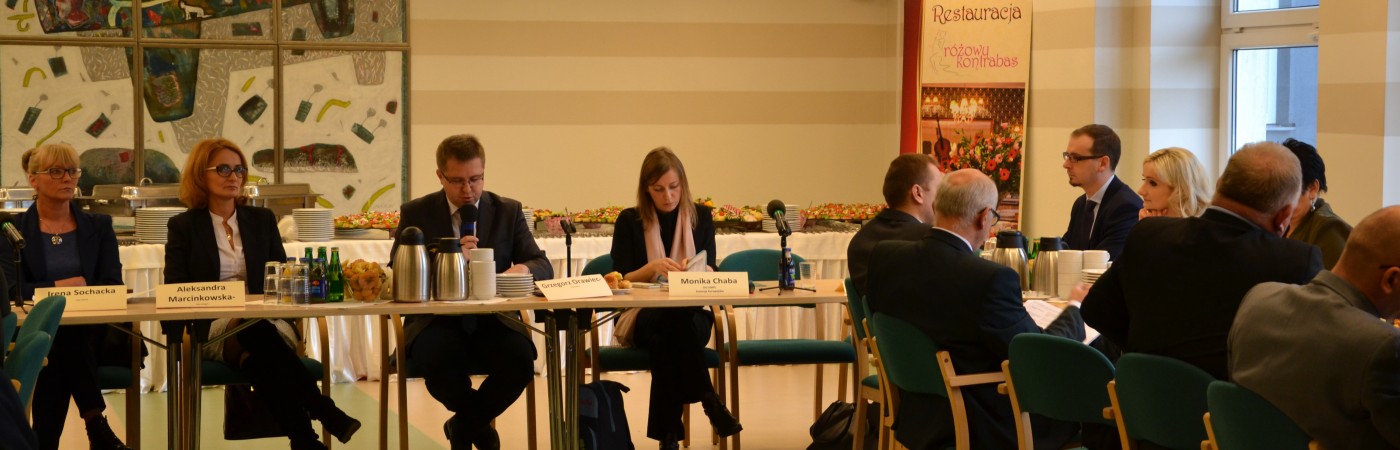 Obradom Przewodniczył Pan Grzegorz Orawiec, Dyrektor Departamentu Polityki Regionalnej
