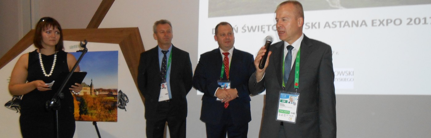Otwarcie Dnia Świętokrzyskiego na ASTANA EXPO