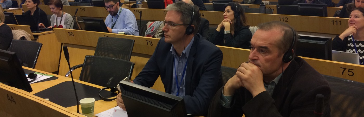 Adam Jarubas - Marszałek Województwa Świętokrzyskiego podczas debaty na temat Polityki Spójności 2020+