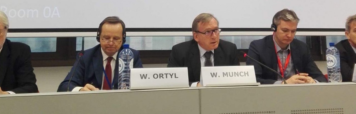 Adam Jarubas - Marszałek Województwa Świętokrzyskiego podczas Europejskiego Tygodnia Miast i Regionów w Brukseli