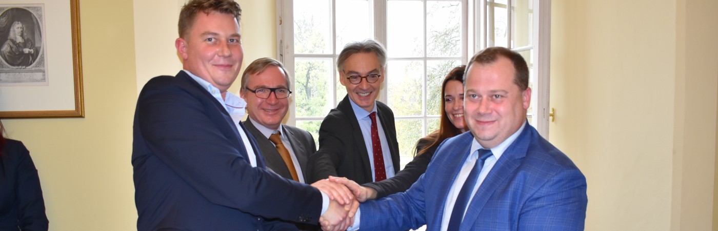 Podpisanie umowy o dofinansowanie w ramach RPOWŚ 2014-2020