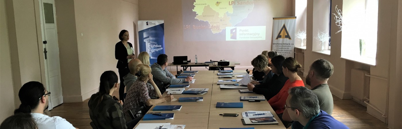 Spotkanie informacyjne pt. Fundusze Europejskie dla osób zainteresowanych otwarciem działalności gospodarczej
