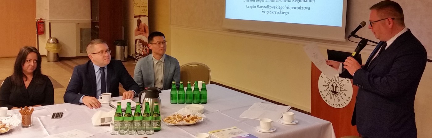 Wystąpienie Wojciecha Legawca - Prezesa Uzdrowiska Busko-Zdrój
