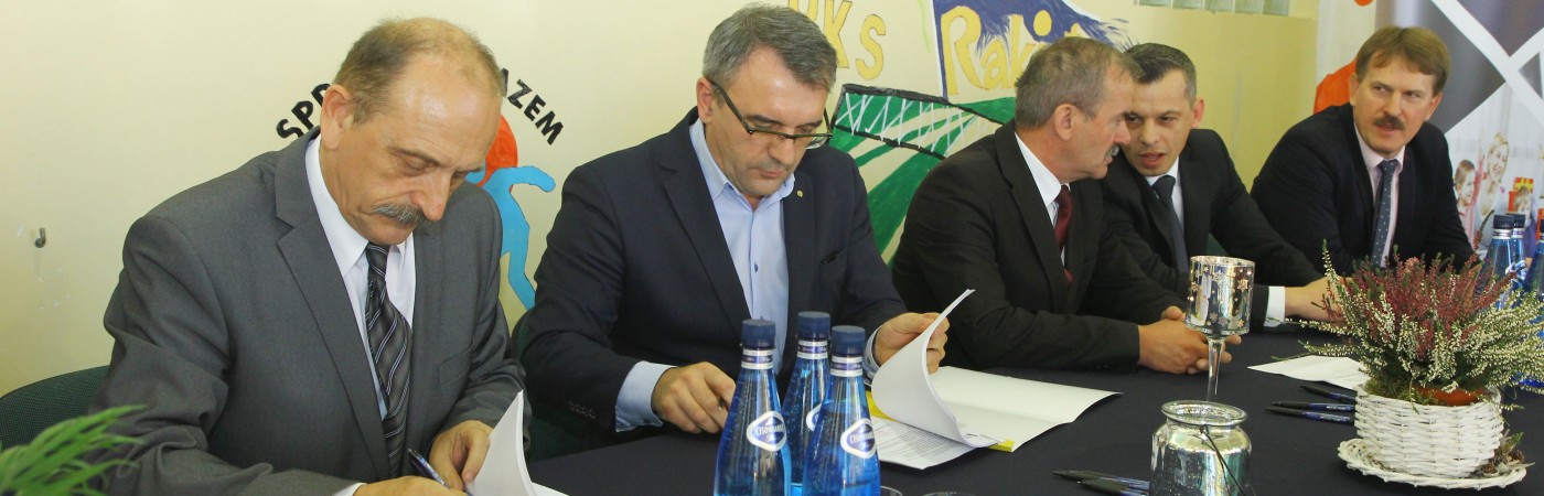 Podpisanie umowy o dofinansowanie projektu
