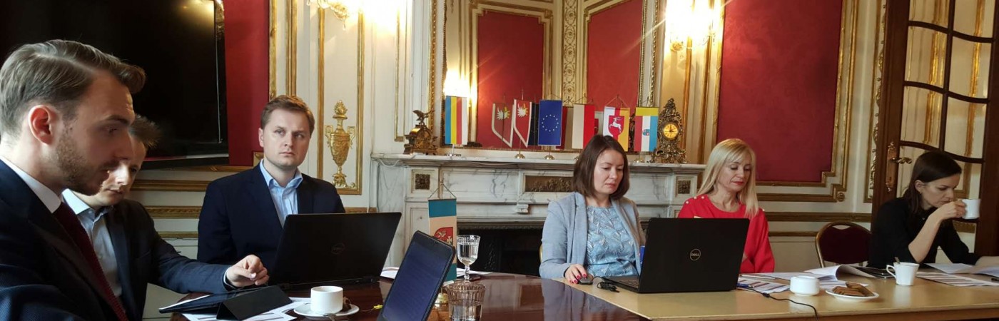 POSIEDZENIE GRUPY ROBOCZEJ DOMU POLSKI WSCHODNIEJ W BRUKSELI.