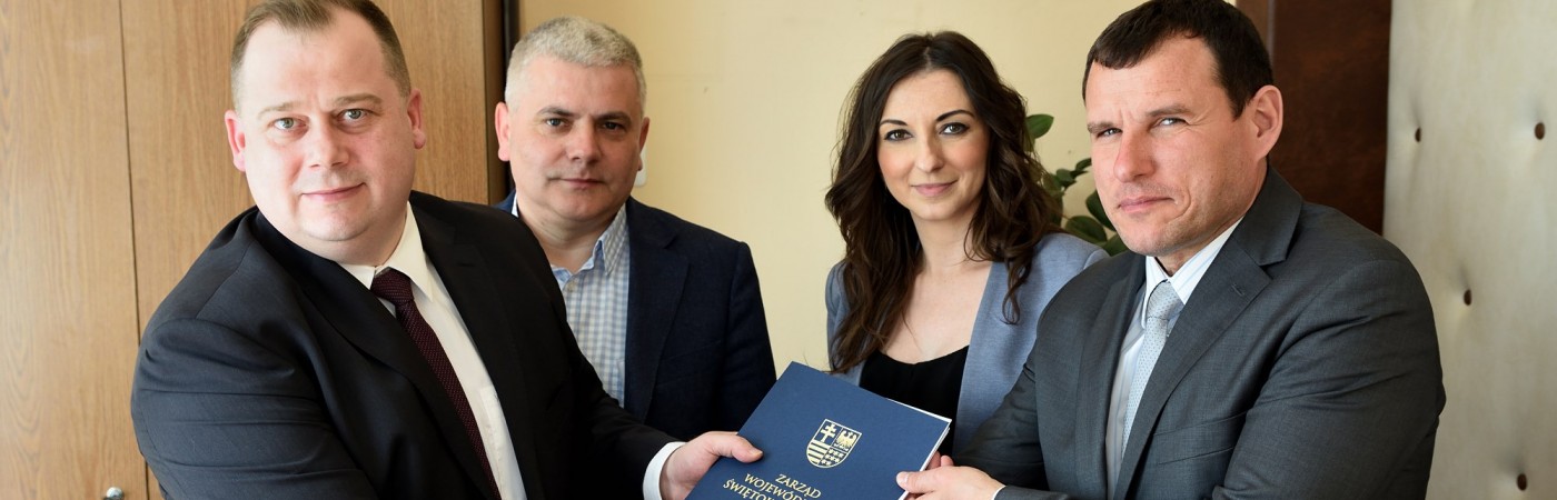 Podpisanie umów na dofinansowanie projektów