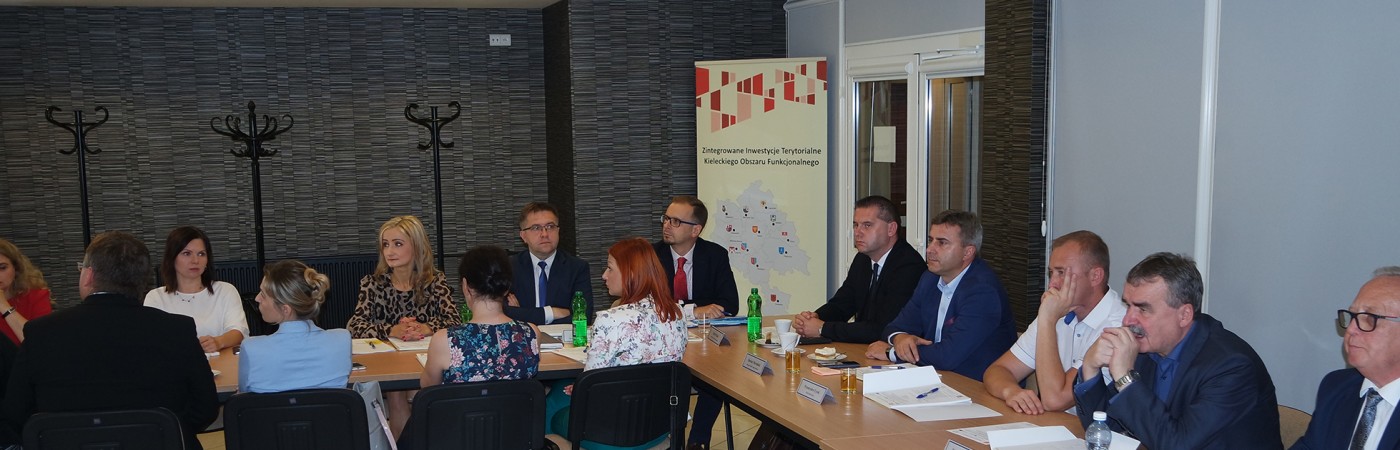 Posiedzenie Komitetu Sterującego i Rady Programowej Zintegrowanych Inwestycji Terytorialnych Kieleckiego Obszaru Funkcjonalnego