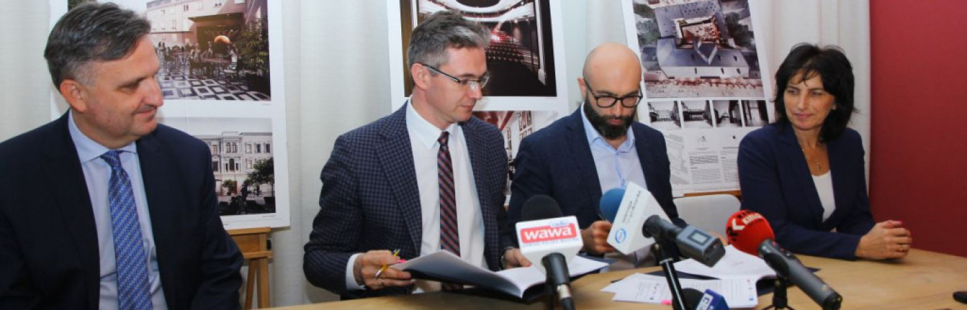 Pierwszy krok w stronę modernizacji siedziby kieleckiej sceny dramatycznej