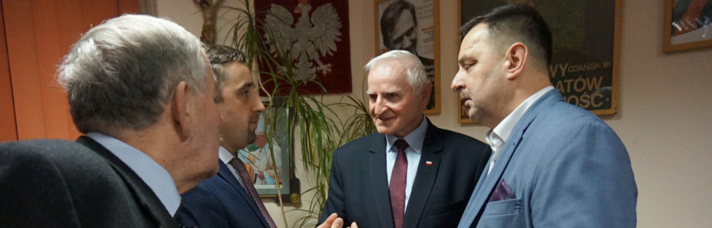 Marek Jońca rozmawiał z mieszkańcami Ostrowca Świętokrzyskiego